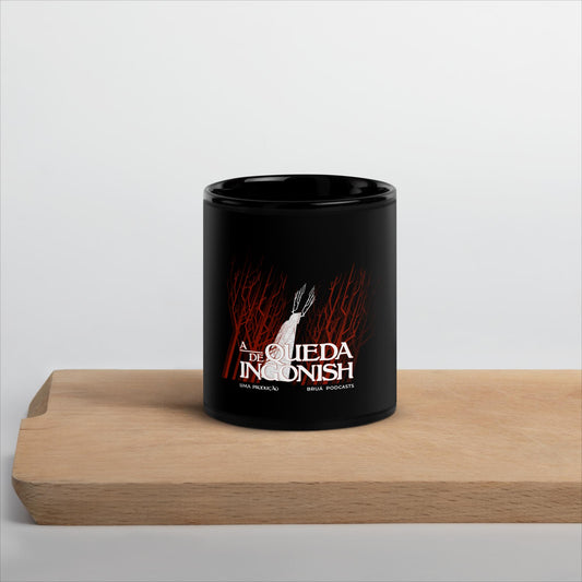 A Queda de Ingonish | Caneca brilhante preta