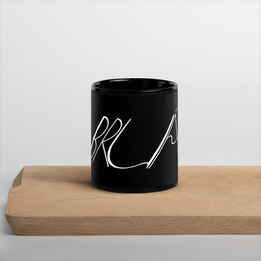 Bruá | Caneca brilhante preta