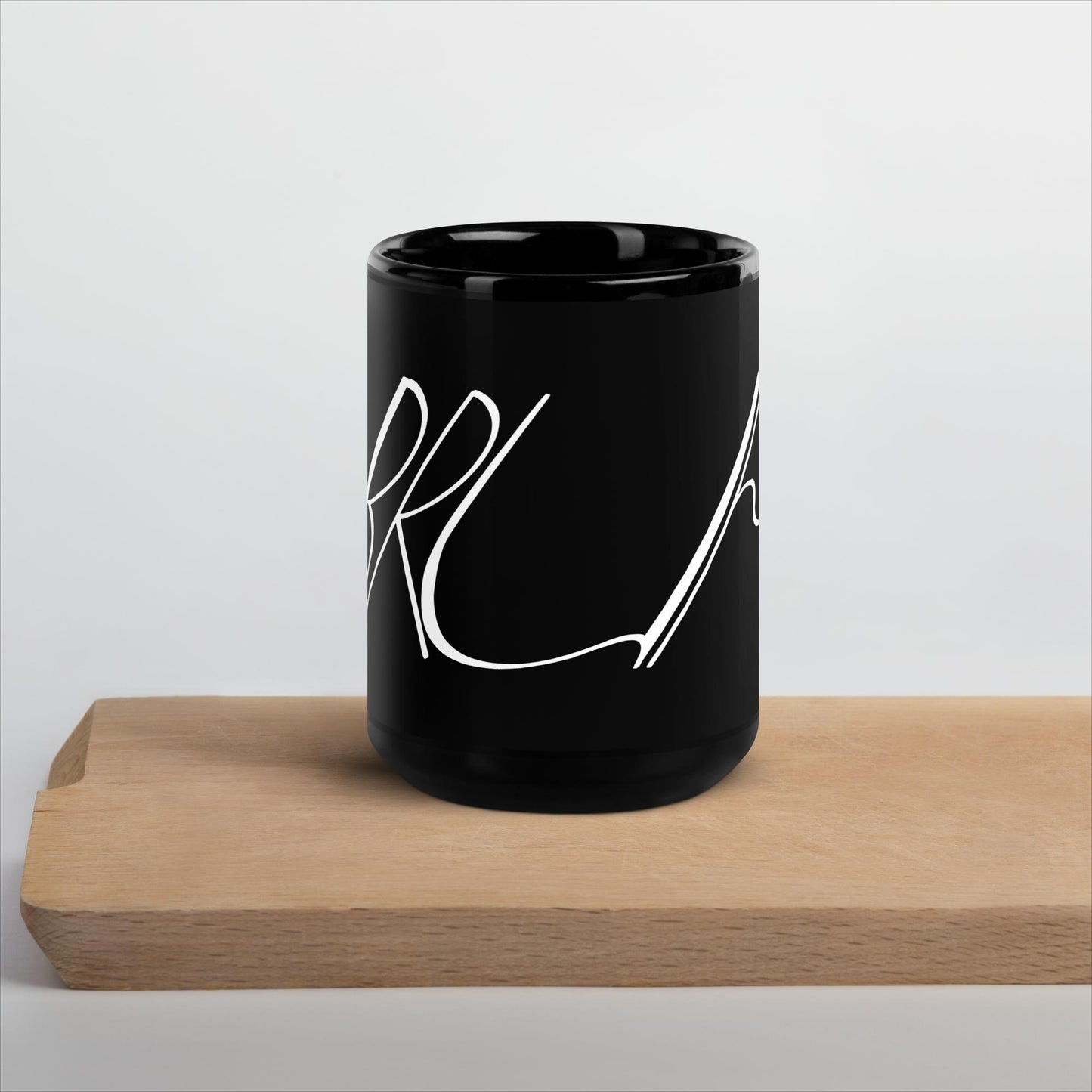 Bruá | Caneca brilhante preta
