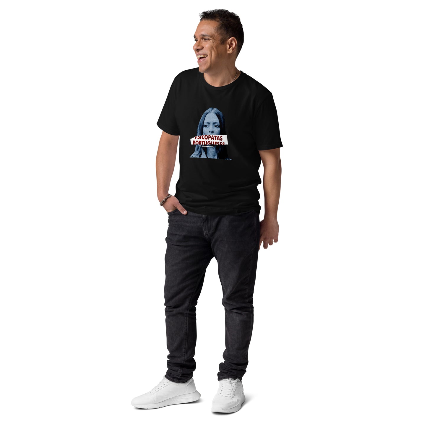 Psicopatas Portugueses | Camiseta de Algodão Orgânico Unissex