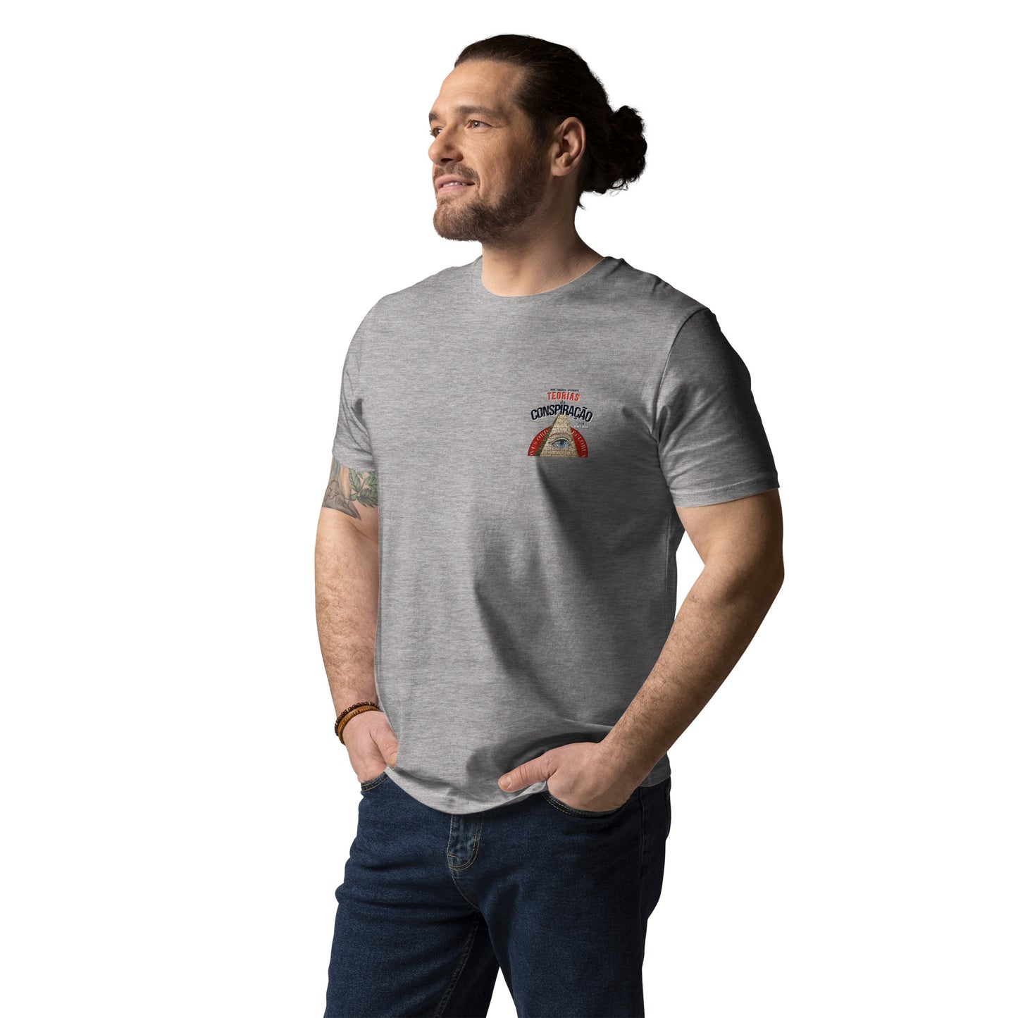 Teorias da Conspiração | Camiseta de Algodão Orgânico Unissex