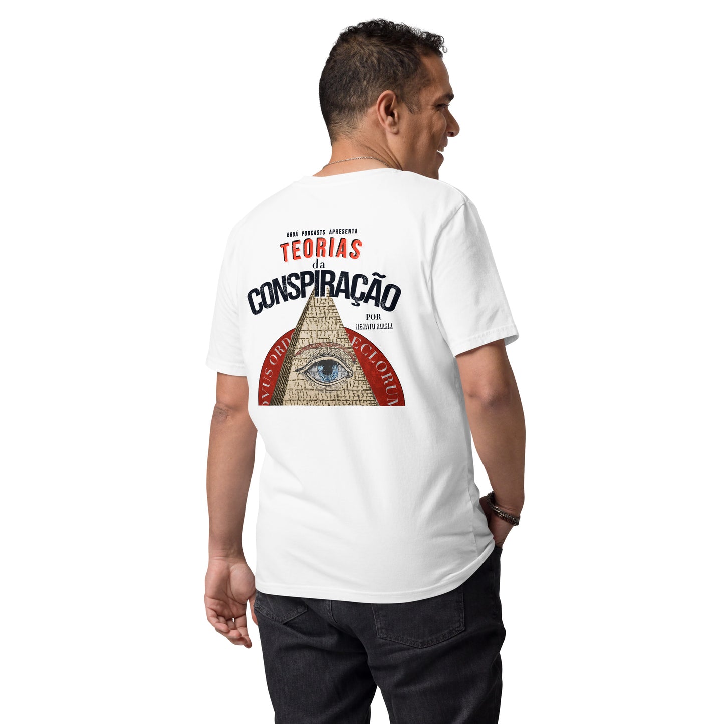 Teorias da Conspiração | Camiseta de Algodão Orgânico Unissex