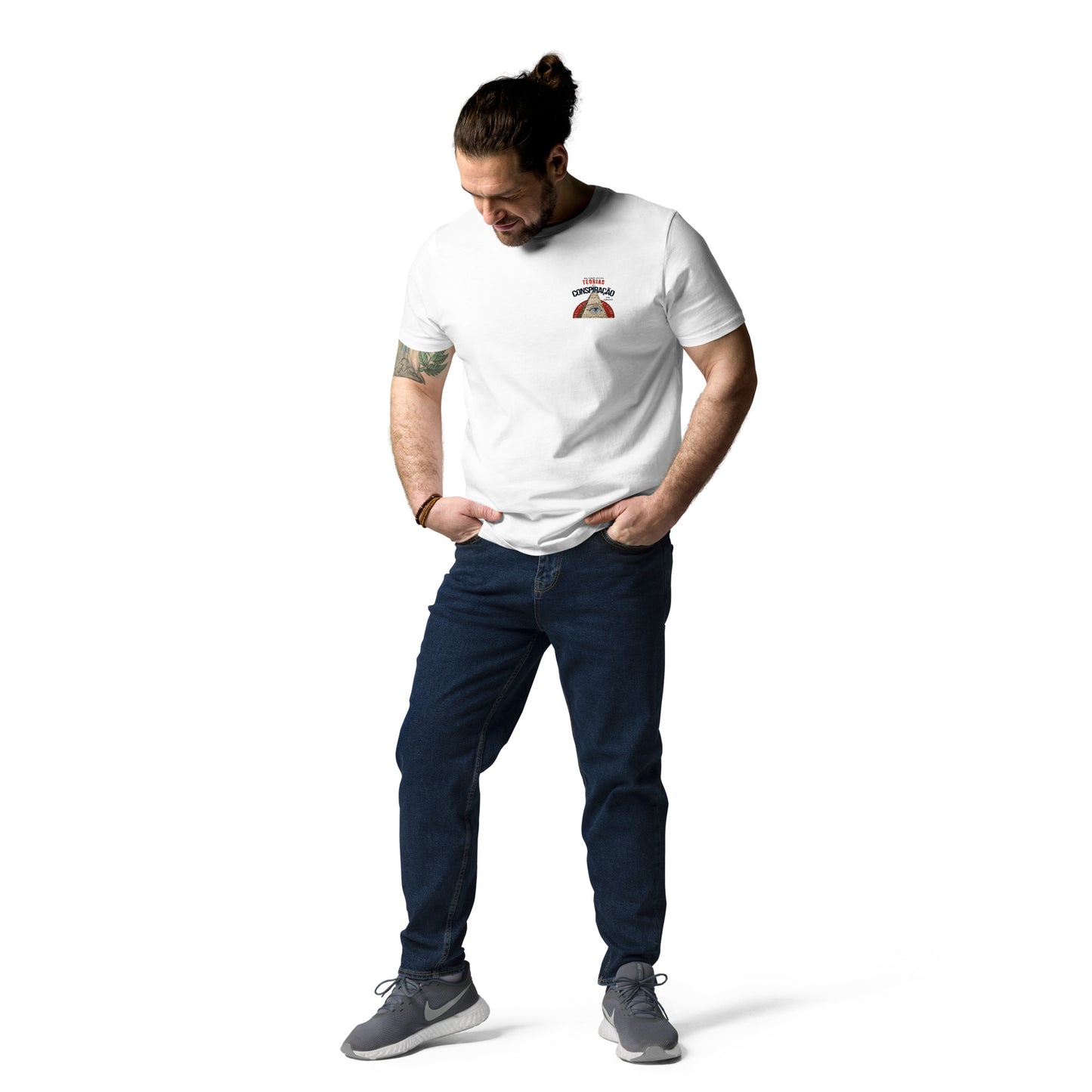 Teorias da Conspiração | Camiseta de Algodão Orgânico Unissex