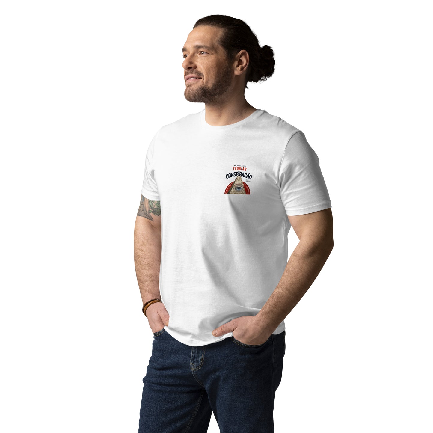 Teorias da Conspiração | Camiseta de Algodão Orgânico Unissex