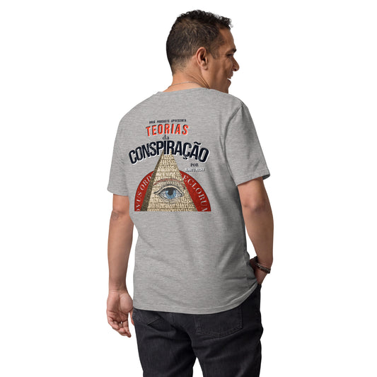 Teorias da Conspiração | Camiseta de Algodão Orgânico Unissex